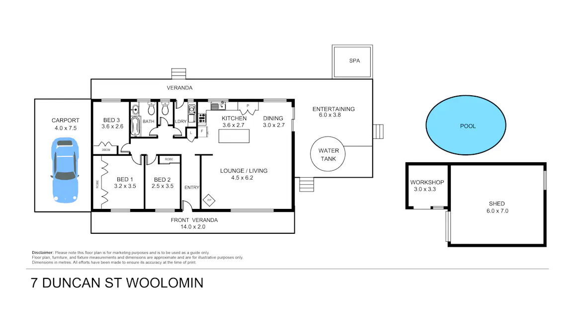 7 Duncan Street, Tamworth, NSW, 2340 - Floorplan 1