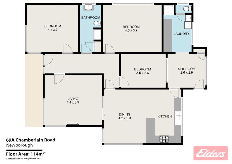 69A Chamberlain Road, Newborough, VIC, 3825 - Floorplan 1