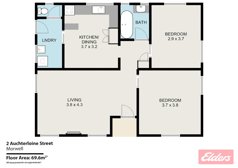 2 Auchterlonie Street, Morwell, VIC, 3840 - Floorplan 1