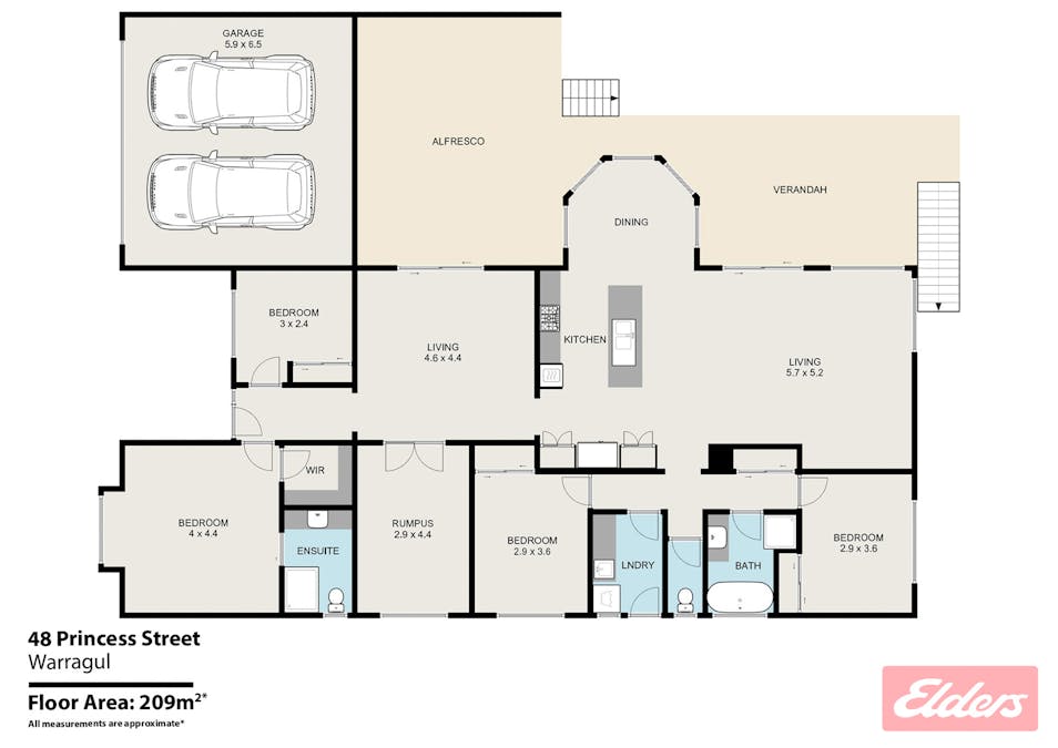 48 Princess Street, Warragul, VIC, 3820 - Floorplan 1