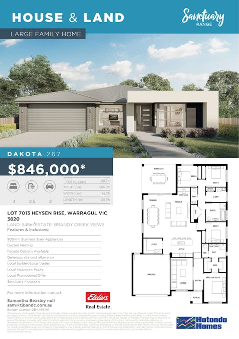 Stage 7 - Brandy Creek Views Estate Via Lillico Road, Warragul, VIC, 3820 - Floorplan 2