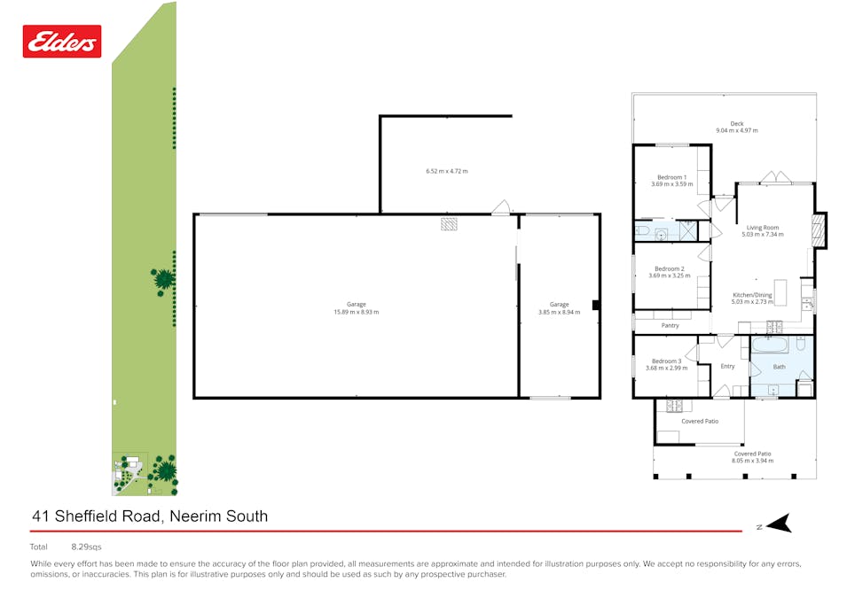 41 Sheffield Road, Neerim South, VIC, 3831 - Floorplan 1