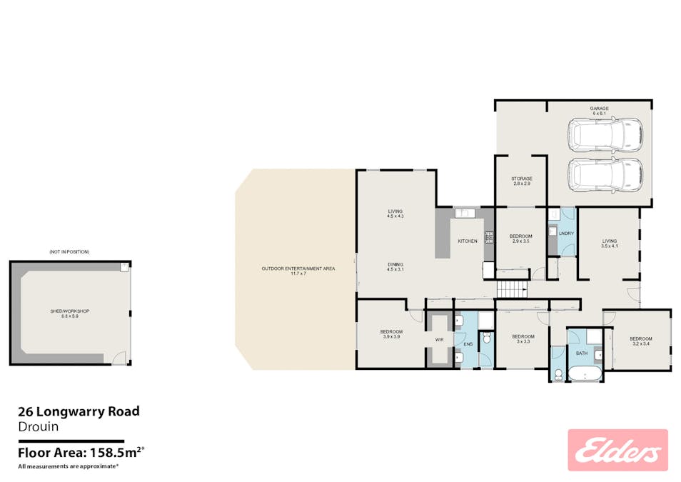 26 Longwarry Road, Drouin, VIC, 3818 - Floorplan 1