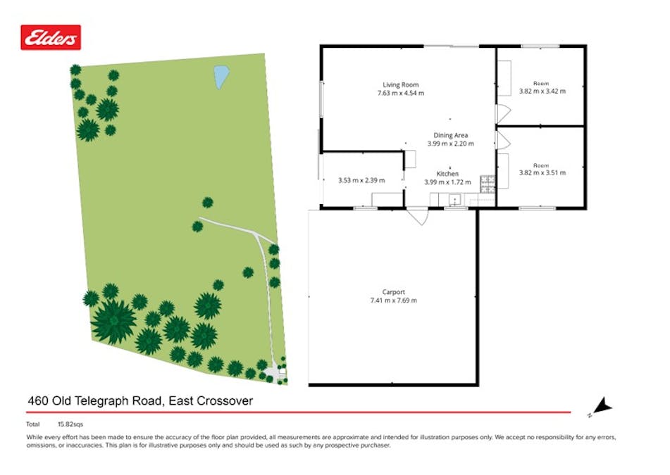 460 Old Telegraph Road, Crossover, VIC, 3821 - Floorplan 1