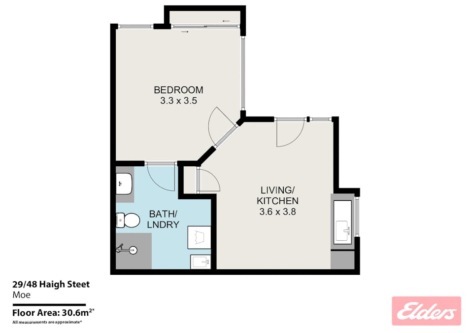 29/48 Haigh Street, Moe, VIC, 3825 - Floorplan 1