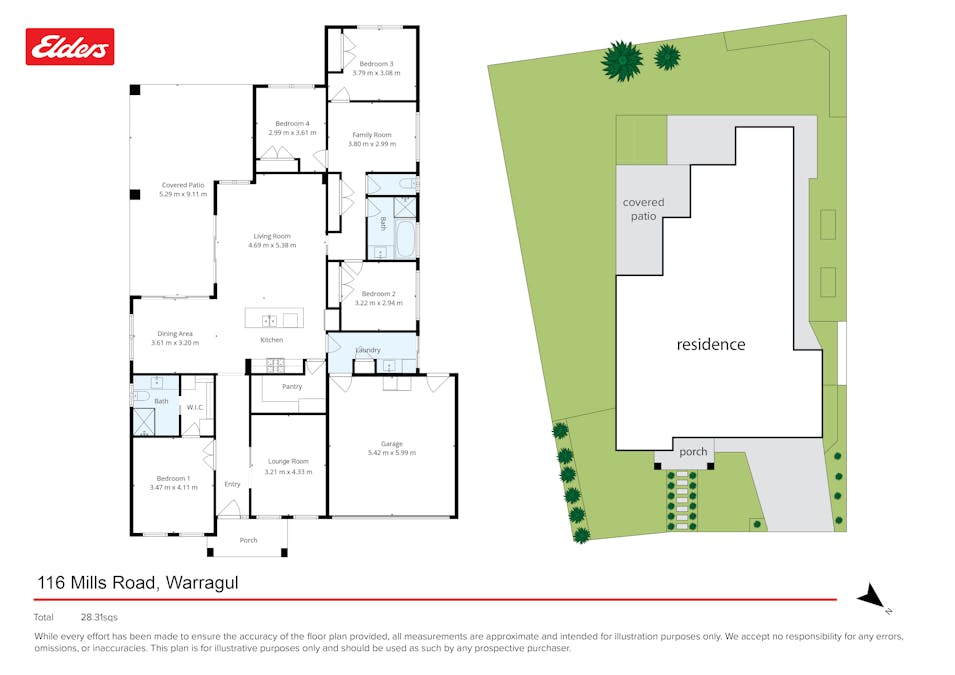 116 Mills Road, Warragul, VIC, 3820 - Floorplan 1