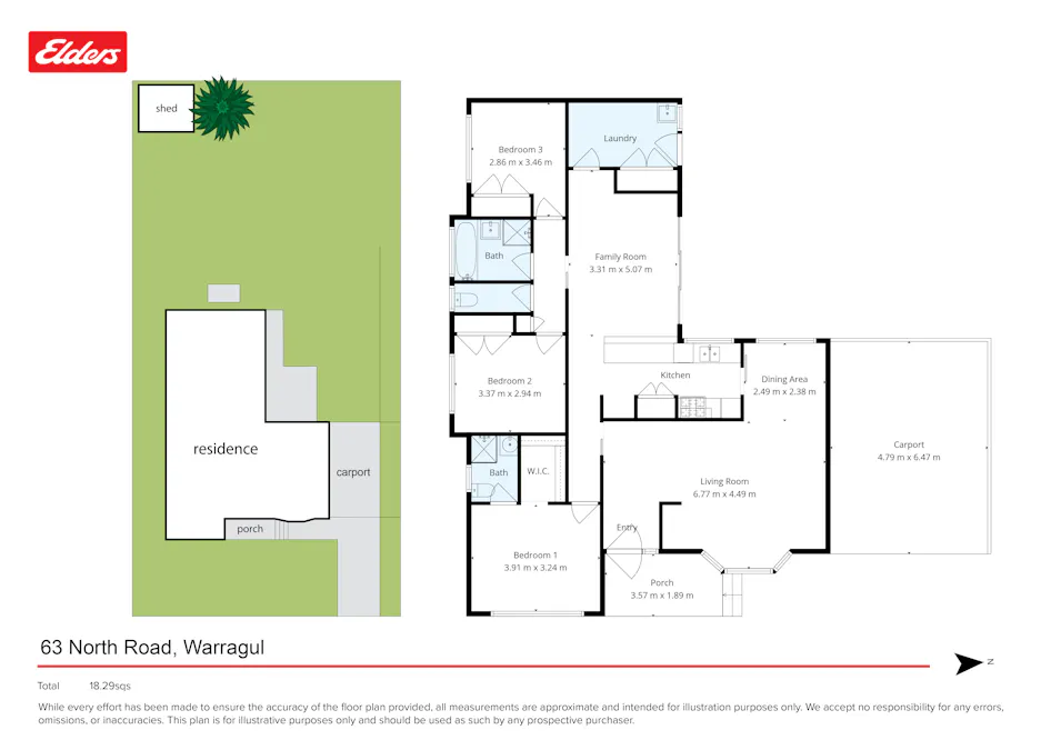 63 North Road, Warragul, VIC, 3820 - Floorplan 1