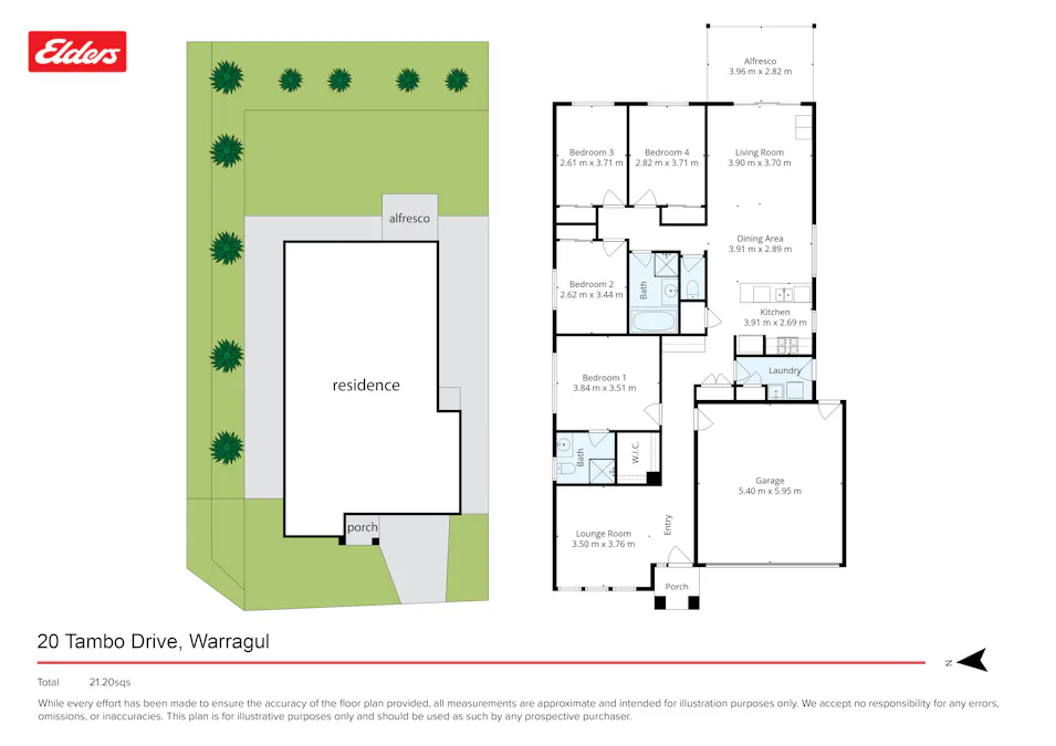 20 Tambo Drive, Warragul, VIC, 3820 - Floorplan 1