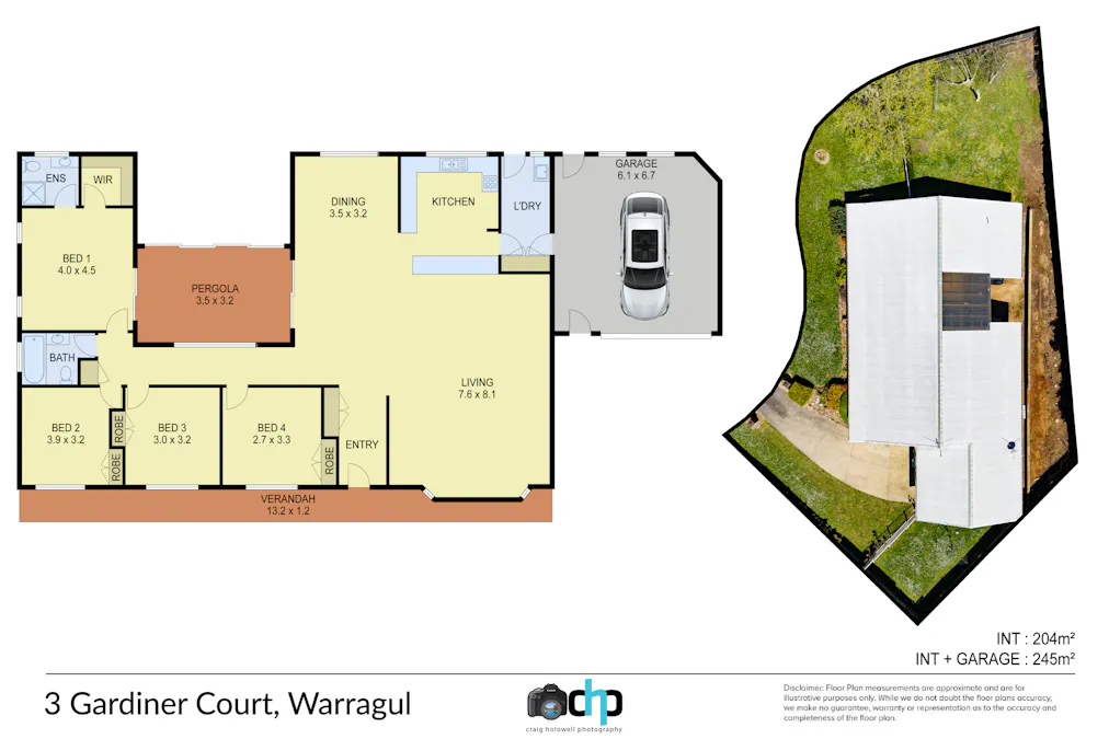 3 Gardiner Court, Warragul, VIC, 3820 - Floorplan 1