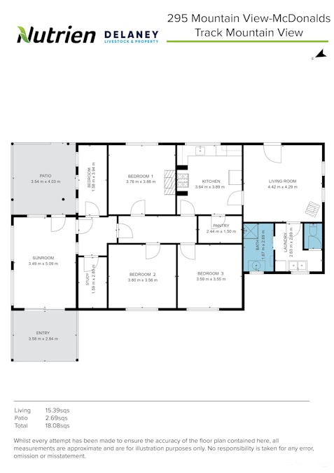 295 Mountain View-Mcdonalds Track, Mountain View, VIC, 3988 - Floorplan 1