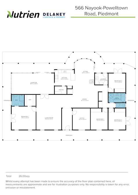 566 Nayook-Powelltown Road, Piedmont, VIC, 3833 - Floorplan 1