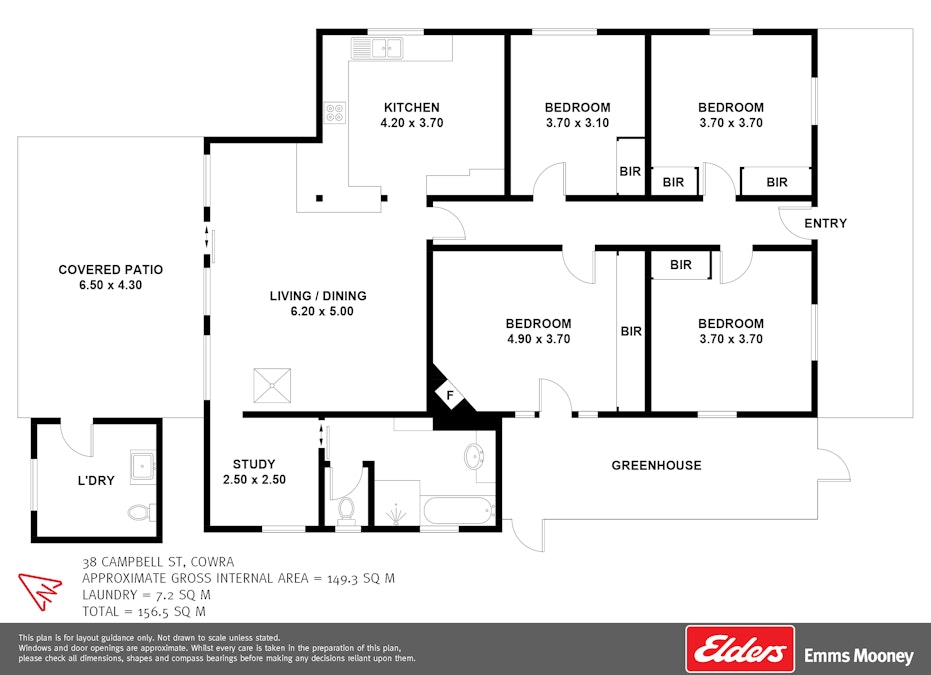 38 Campbell Street, Cowra, NSW, 2794 - Floorplan 1