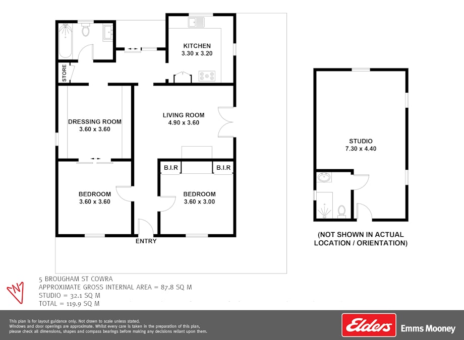 5 Brougham Street, Cowra, NSW, 2794 - Floorplan 1