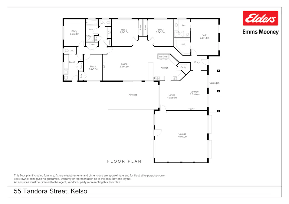 55 Tandora Street, Kelso, NSW, 2795 - Floorplan 1