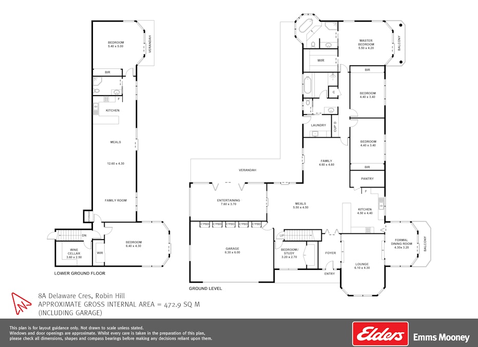 8a Delaware Cres, Robin Hill, NSW, 2795 - Floorplan 1