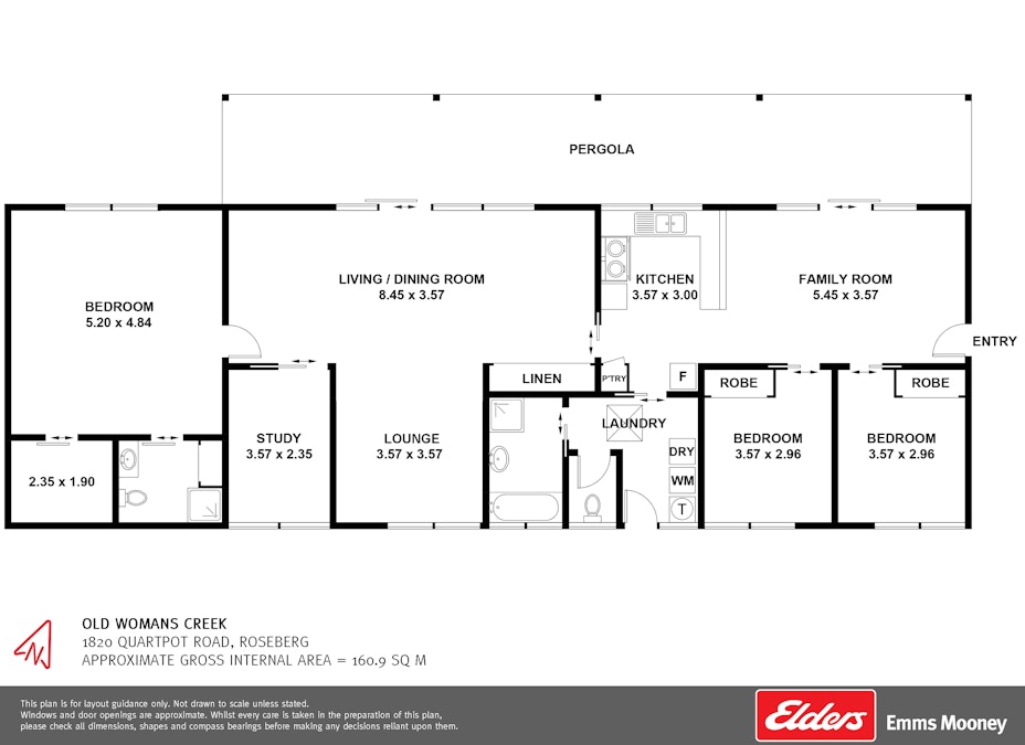 'Old Woman's Creek' 1820 Quartpot Road, Roseberg, NSW, 2793 - Floorplan 1