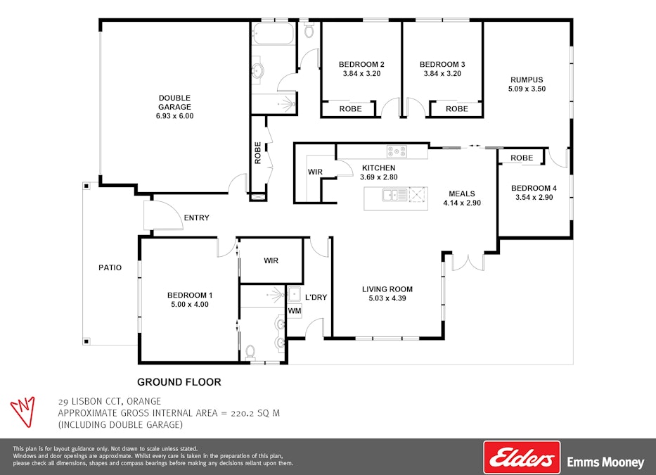 29 Lisbon Circuit, Orange, NSW, 2800 - Floorplan 1