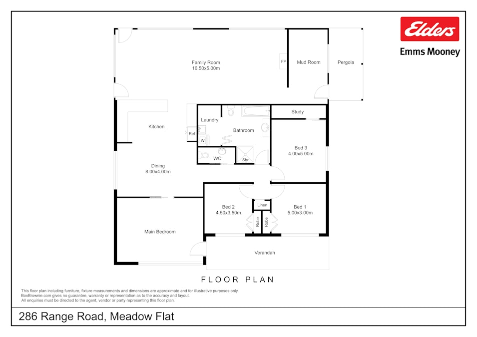 286 Range Road, Meadow Flat, NSW, 2795 - Floorplan 1