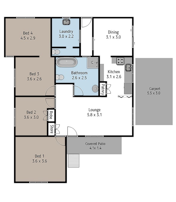 12 Sheahan Street, Cowra, NSW, 2794 - Floorplan 1