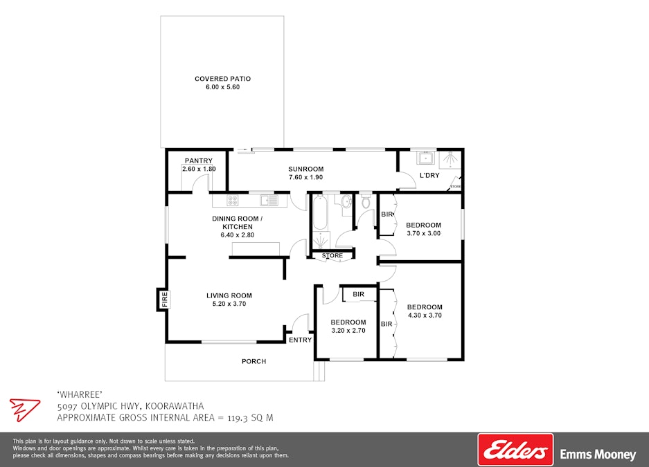 'Wharree' 5097 Olympic Hwy, Koorawatha, NSW, 2807 - Floorplan 1