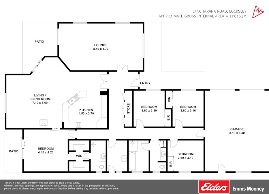 1335 Tarana Road, Wambool, NSW, 2795 - Floorplan 1