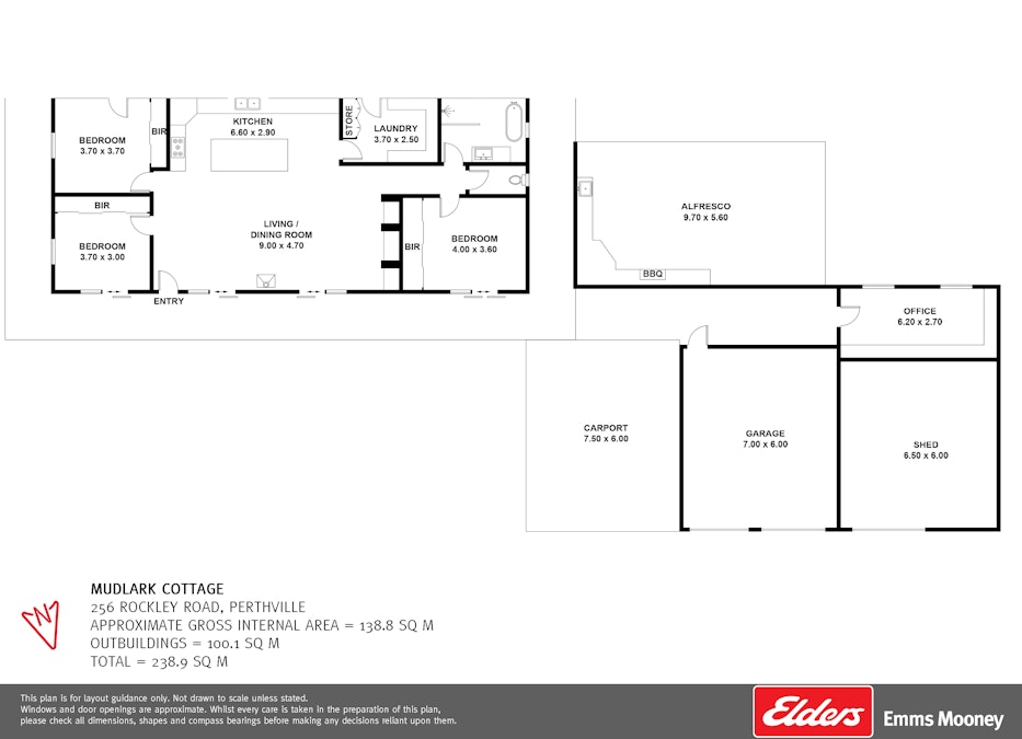 256 Rockley Road, Perthville, NSW, 2795 - Floorplan 1