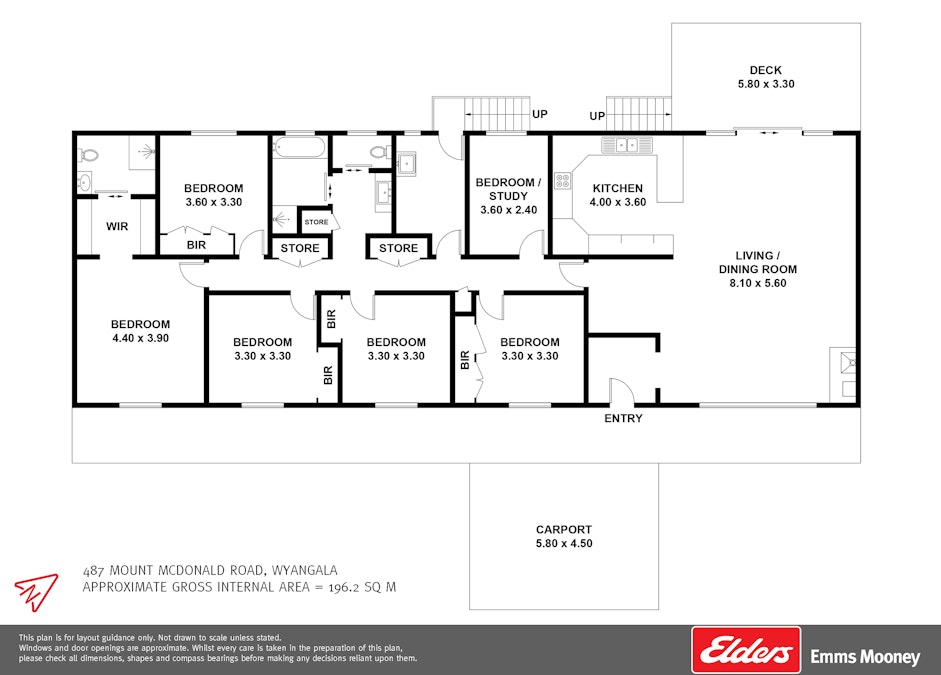 'Gully Run' 487 Mount Mcdonald Road, Wyangala, NSW, 2808 - Floorplan 1