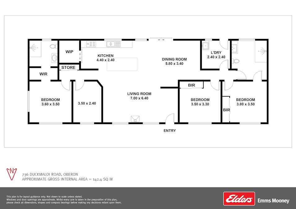 736 Duckmaloi Road, Oberon, NSW, 2787 - Floorplan 1