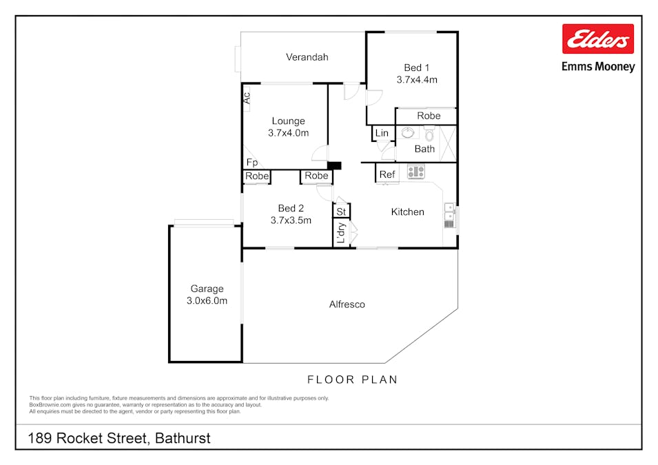 1-4/189 Rocket Street, Bathurst, NSW, 2795 - Floorplan 1