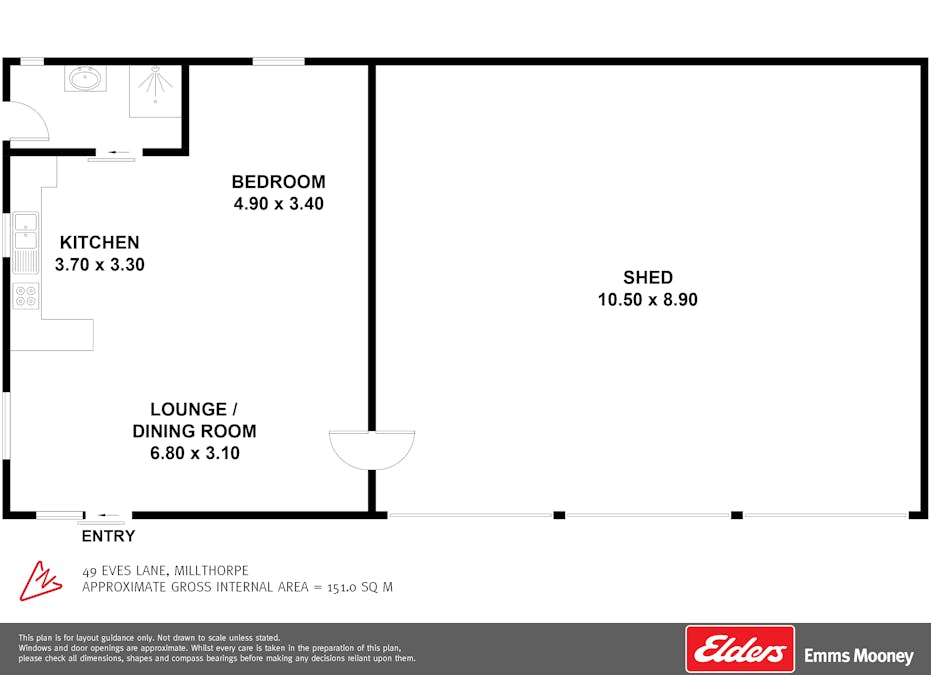 49 Eves Lane, Millthorpe, NSW, 2798 - Floorplan 1