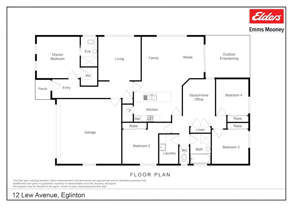 12 Lew Avenue, Eglinton, NSW, 2795 - Floorplan 1