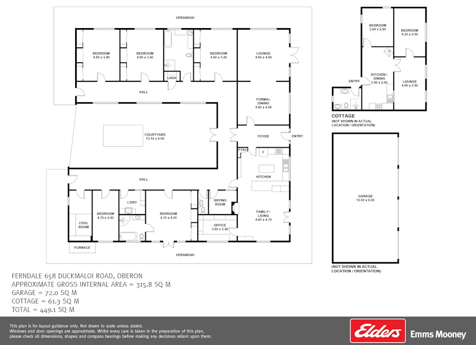 658 Duckmaloi Road, Oberon, NSW, 2787 - Floorplan 1