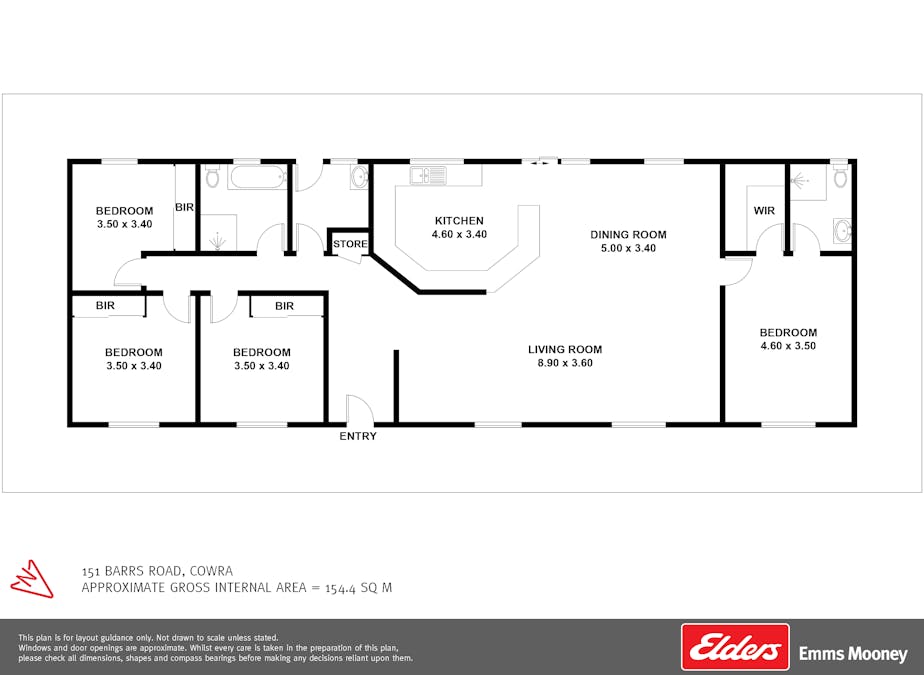 151 Barrs Road, Cowra, NSW, 2794 - Floorplan 1