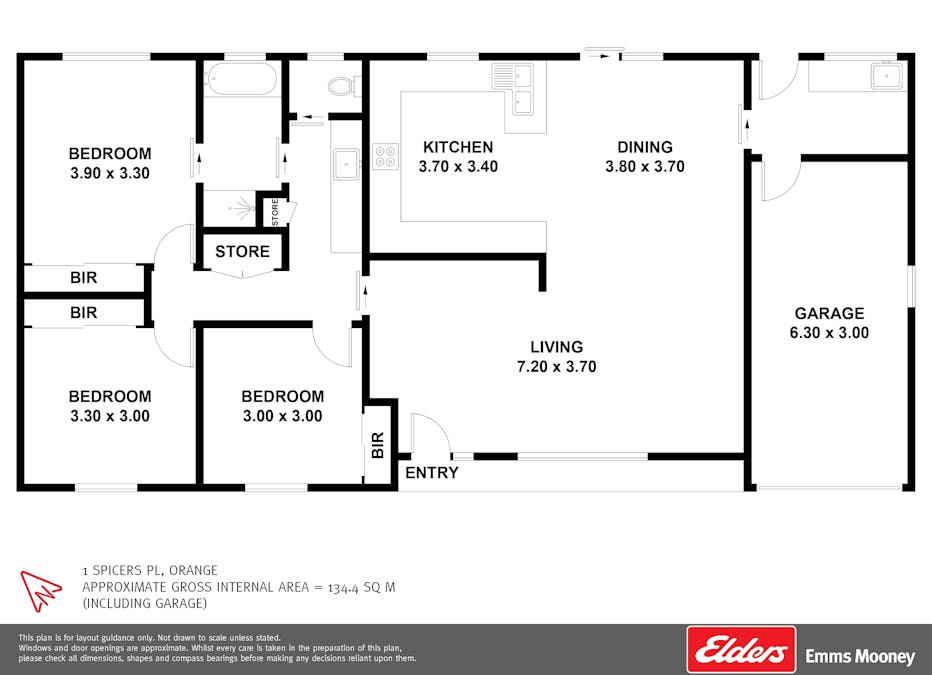 1 Spicers Place, Orange, NSW, 2800 - Floorplan 1