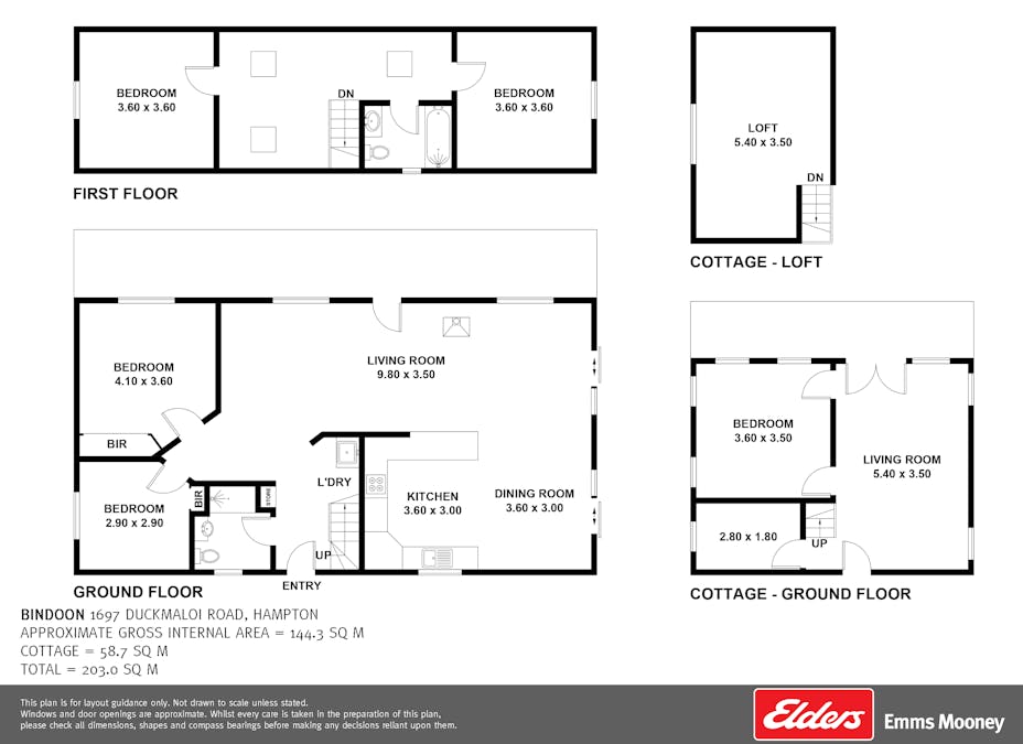 1697 Duckmaloi Road, Hampton, NSW, 2790 - Floorplan 1