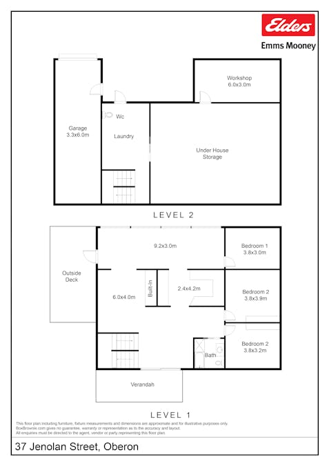 37 Jenolan Street, Oberon, NSW, 2787 - Floorplan 1