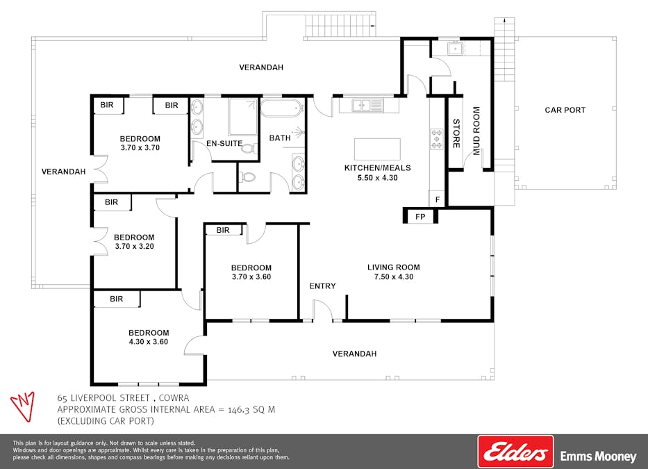 65 Liverpool Street, Cowra, NSW, 2794 - Floorplan 1