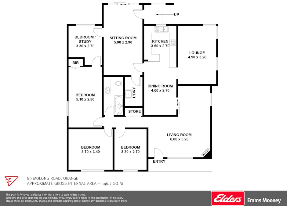 89 Molong Road, Orange, NSW, 2800 - Floorplan 1