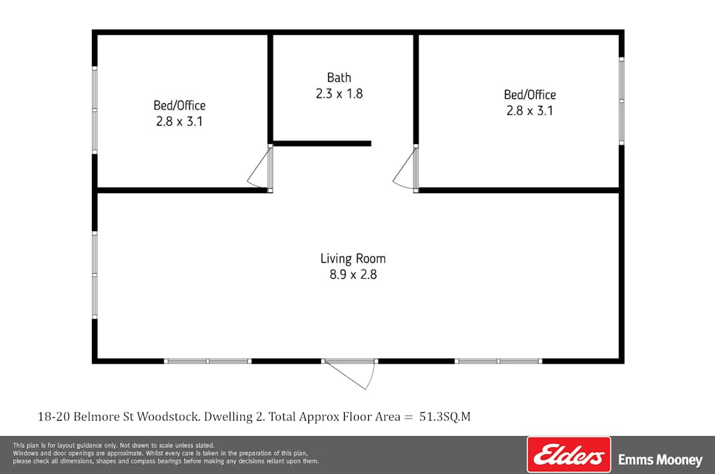 18-20 Belmore Street, Woodstock, NSW, 2793 - Floorplan 2