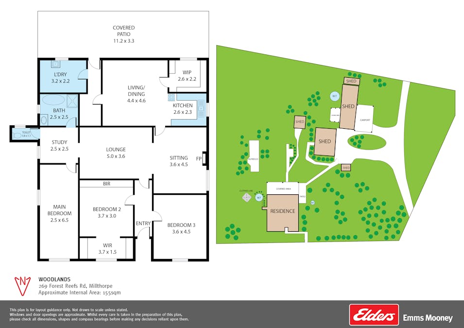 269 Forest Reefs Road, Millthorpe, NSW, 2798 - Floorplan 1