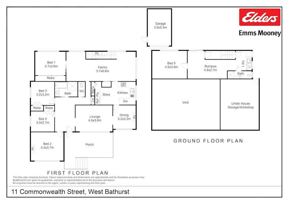 11 Commonwealth Street, Bathurst, NSW, 2795 - Floorplan 1