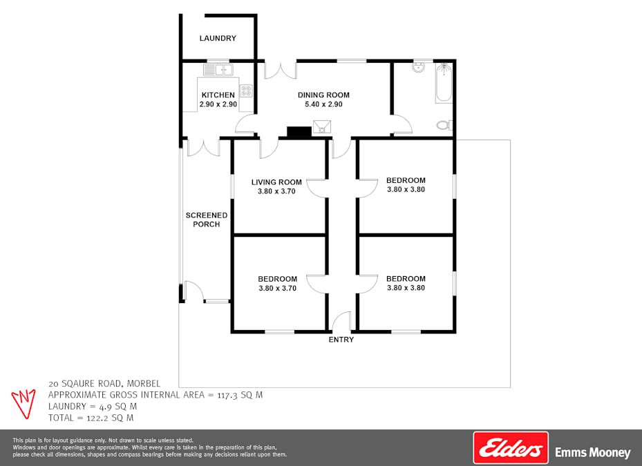 20 Square Road, Moorbel, NSW, 2804 - Floorplan 1