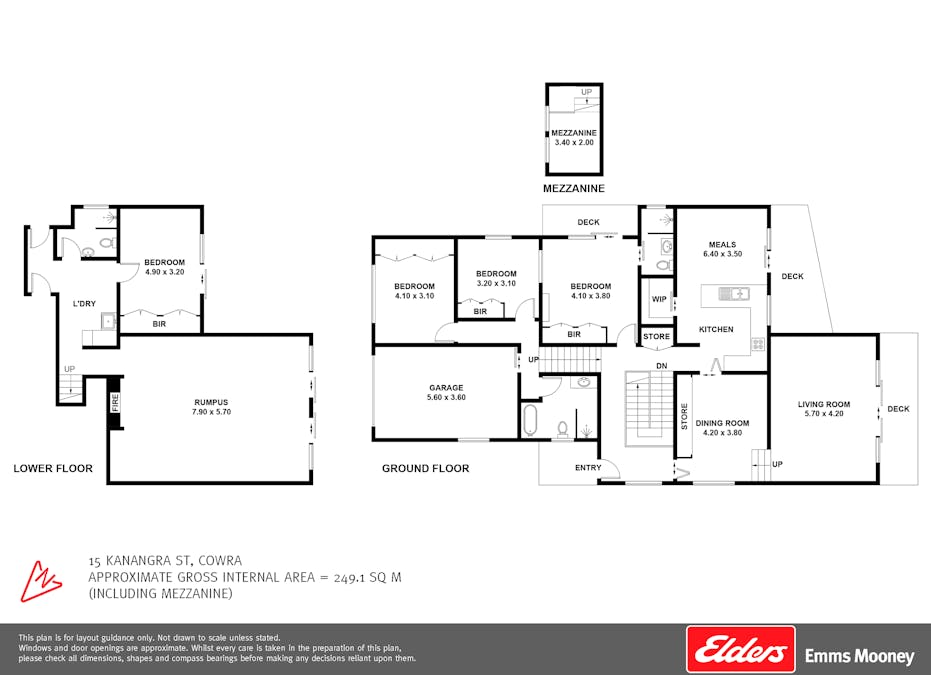 15 Kanangra Street, Cowra, NSW, 2794 - Floorplan 1