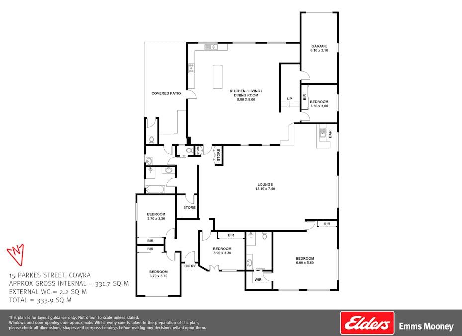 15 Parkes Street, Cowra, NSW, 2794 - Floorplan 1