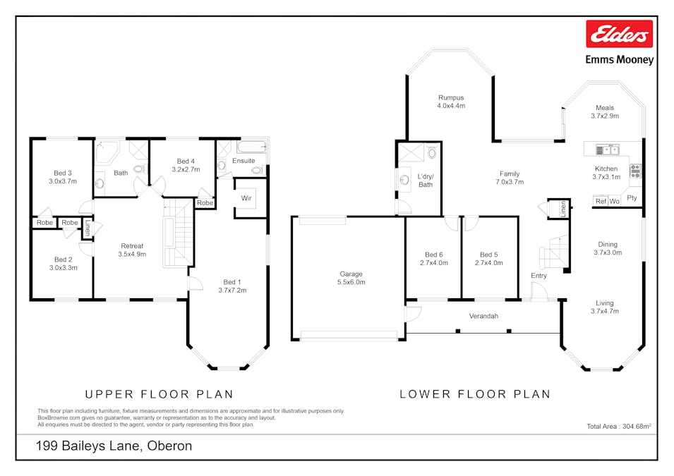 199 Baileys Lane, Oberon, NSW, 2787 - Floorplan 1