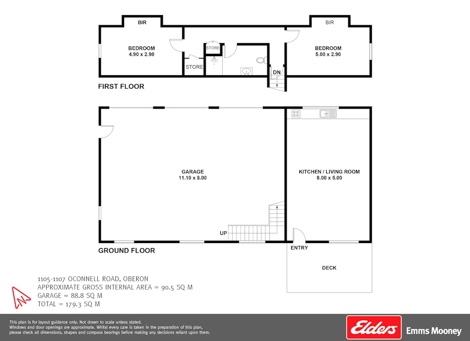 1105 - 1107 O'Connell Road, Oberon, NSW, 2787 - Floorplan 1