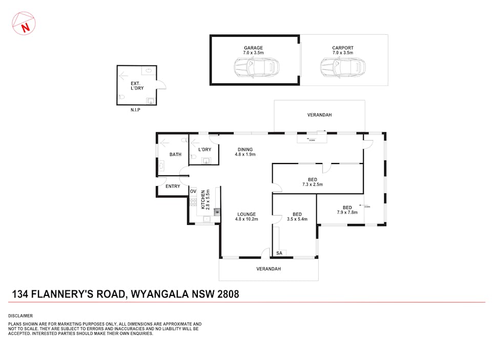 'Winchelsea'  134 Flannerys Road, Wyangala, NSW, 2808 - Floorplan 1