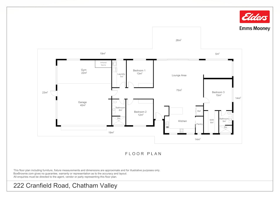 222 Cranfield Road, Chatham Valley, NSW, 2787 - Floorplan 1