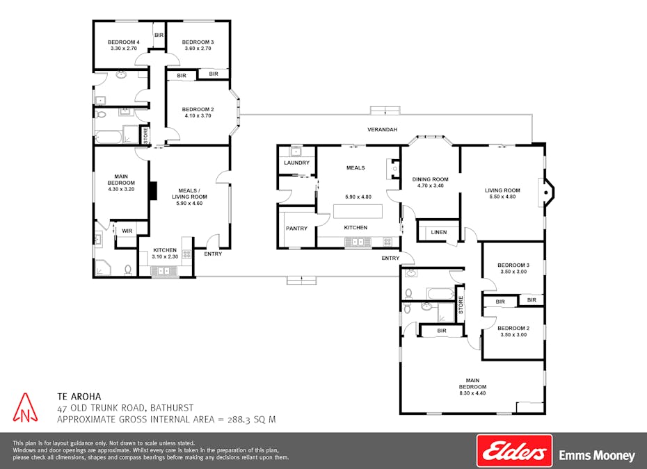 47 Old Trunk Road, Bathurst, NSW, 2795 - Floorplan 1