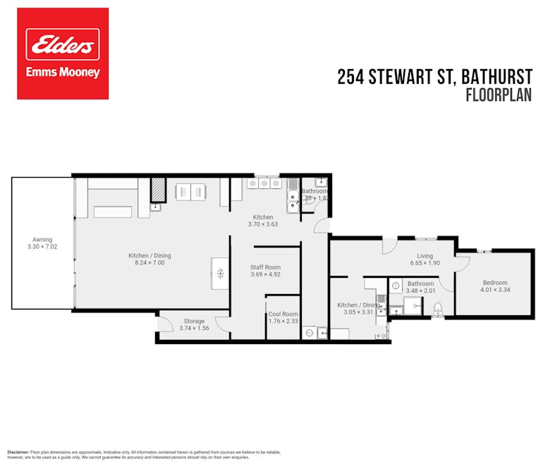 254 Stewart Street, Bathurst, NSW, 2795 - Floorplan 1